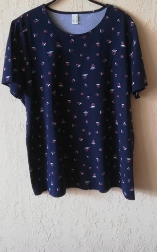 Damen shirt dunkelblau - damen,