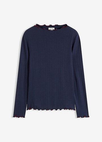 Neu geripptes langarmshirt - langarmshirt, gr