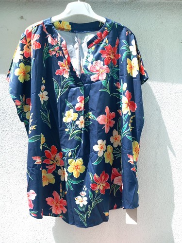 Tunika shirt dunkel - shirt, blau