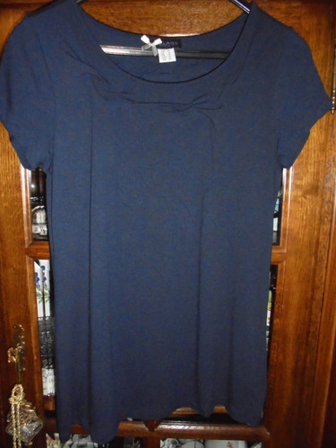 Damenshirt dunkelblau class - dunkelblau, 42