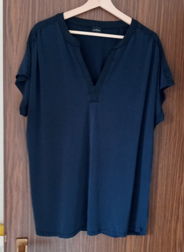 Shirt dunkelblau v - t-shirt,