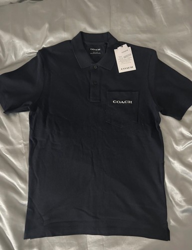 Coach polo shirt dunkelblau - polo,