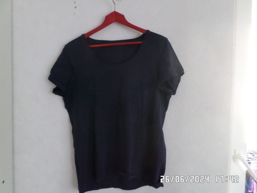 Damen shirt dunkelblau gr - damen-t-shirt,, dunkelblau,