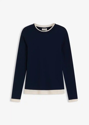 Langarmshirt aus baumwollmix - aus,