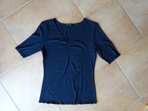 Zero shirt top dunkelblau - t-shirt,