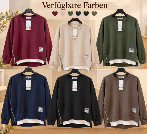 Damen sweatshirt made italy - sweatshirt,