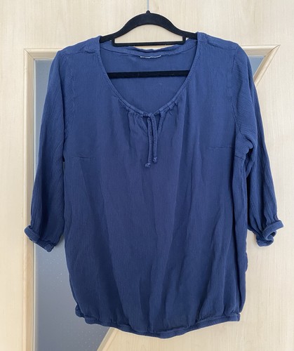 Blusen shirt dunkelblau 40 - dunkelblau, gr.40