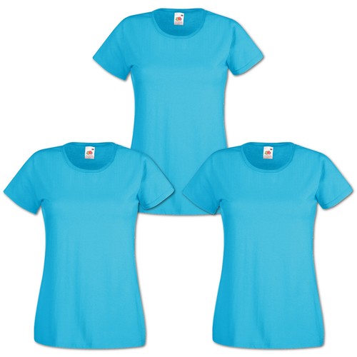 3er fruit the loom shirt - 3er, t-shirt