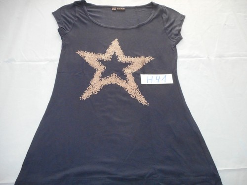 Shirt dunkelblau mit - t-shirt,