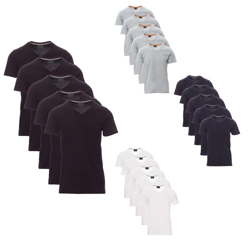 5er pack herren shirt - pack, t-shirt