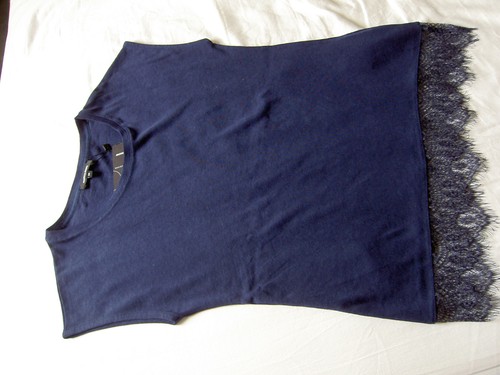 Shirt dunkelblau dunkellila - shirt, dunkelblau/dunkellila