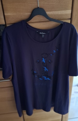 Ulla popken shirt dunkelblau - shirt,,