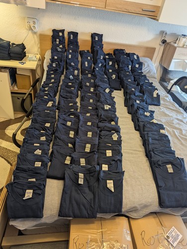85x gildan 5000 shirt navy - gildan,