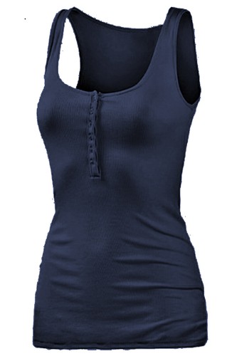 Damen racerback gerippt tank - racerback,