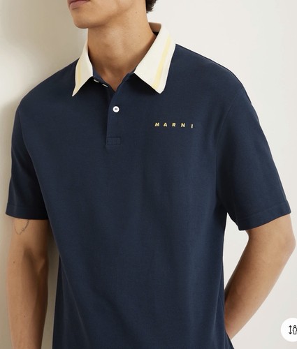 Marni piqué polo - polo, gr.