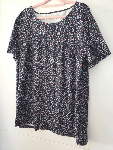 Shirt dunkelblau mit - dunkelblau,