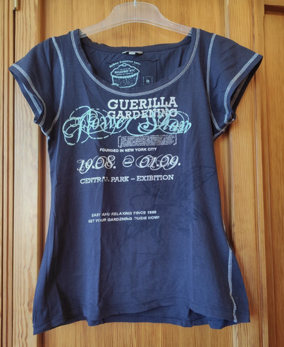 Shirt dunkelblau kurzarm - dunkelblau,,