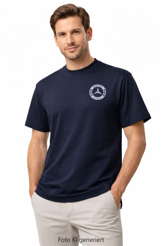 Mbig shirt dunkelblau navy - t-shirt,