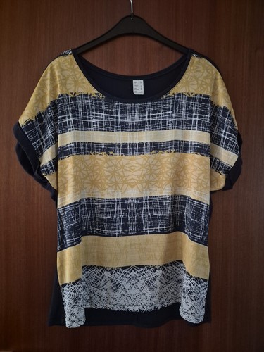 Damen shirt dunkelblau mit - shirt,